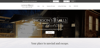 jackson falls webpage
