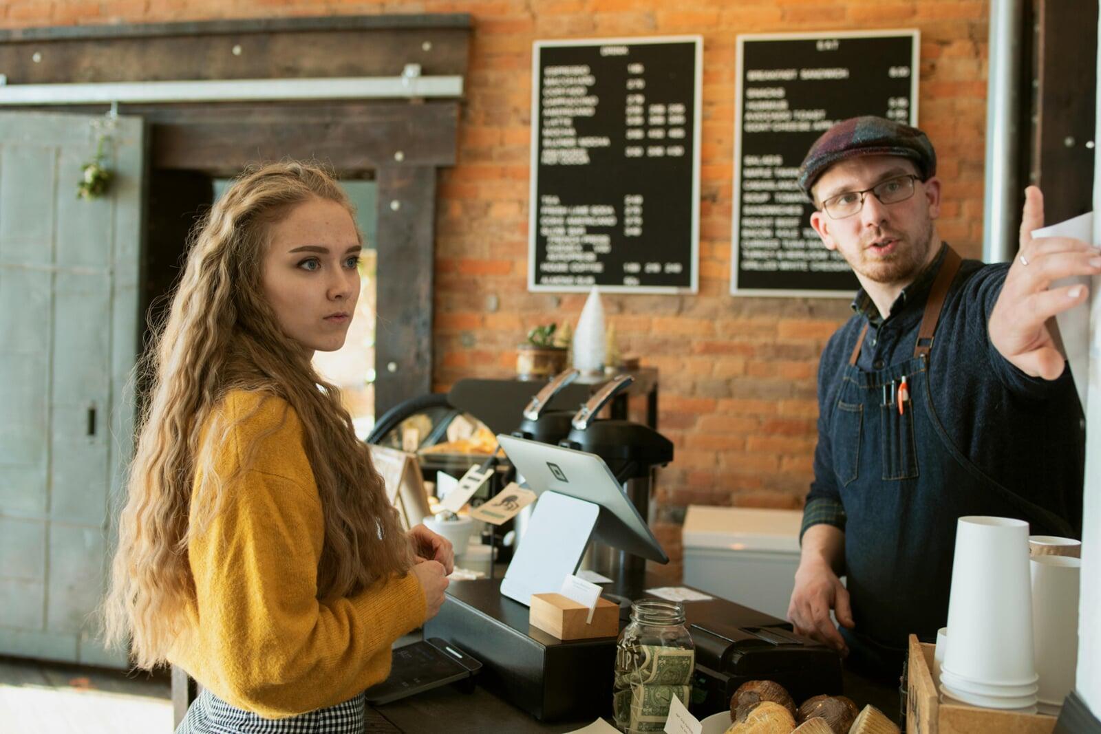 Small business owner image